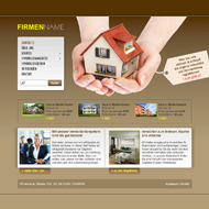 Homepagevorlage 7 für Immobilienmakler